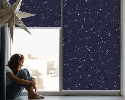 Store enrouleur Constellation d'étoiles