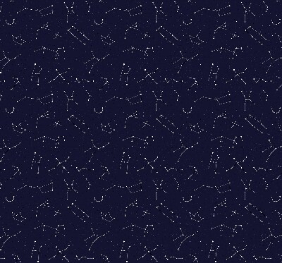 Store enrouleur Constellation d'étoiles