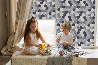 Store intérieur Nids d'abeilles