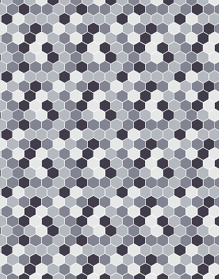 Store intérieur Nids d'abeilles