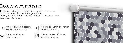 Store intérieur Nids d'abeilles