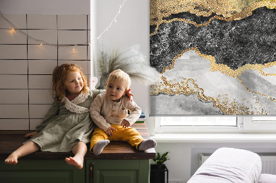 Store enrouleur Marbre