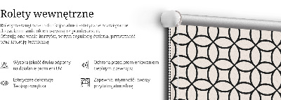 Store enrouleur Entrelacement