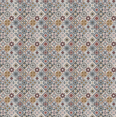 Store enrouleur Losanges décoratifs