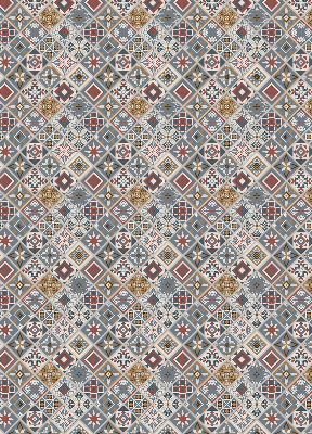 Store enrouleur Losanges décoratifs