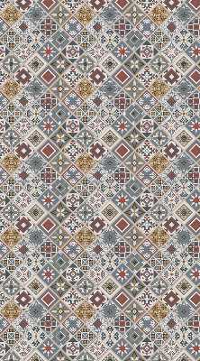 Store enrouleur Losanges décoratifs