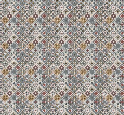 Store enrouleur Losanges décoratifs