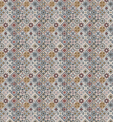 Store enrouleur Losanges décoratifs