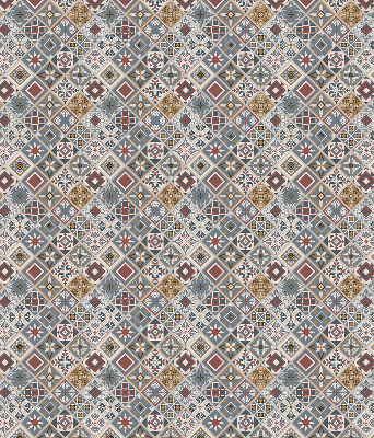 Store enrouleur Losanges décoratifs