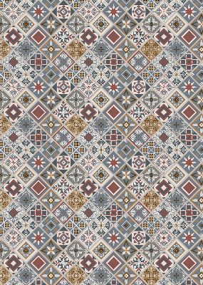 Store enrouleur Losanges décoratifs