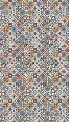 Store enrouleur Losanges décoratifs