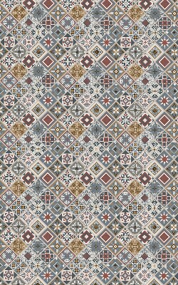 Store enrouleur Losanges décoratifs