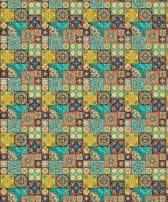 Store intérieur Mandala coloré