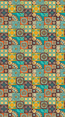 Store intérieur Mandala coloré