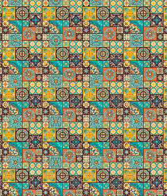 Store intérieur Mandala coloré