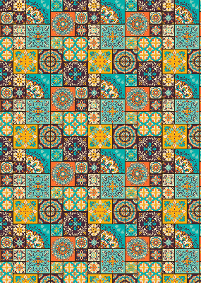 Store intérieur Mandala coloré