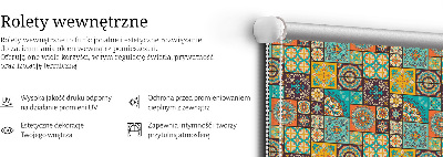 Store intérieur Mandala coloré