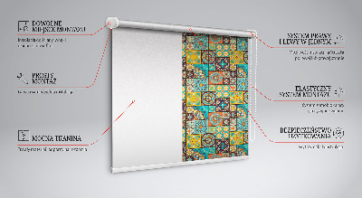 Store intérieur Mandala coloré