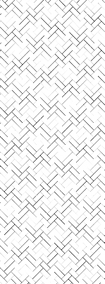 Store intérieur Rectangle à côté d'un rectangle