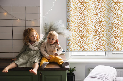 Store intérieur Feuilles d'or