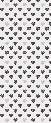 Store enrouleur Cœurs sombres