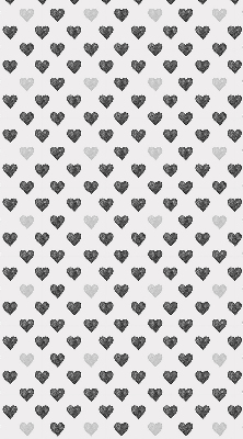 Store enrouleur Cœurs sombres