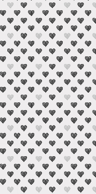 Store enrouleur Cœurs sombres