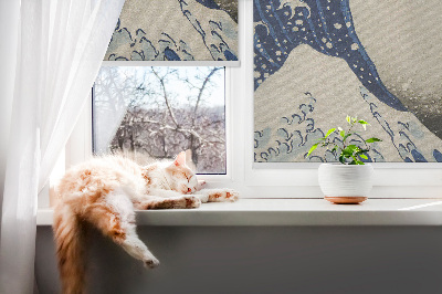 Store enrouleur Vague