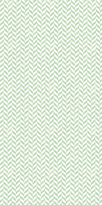 Store intérieur Chevrons verts