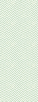 Store intérieur Chevrons verts