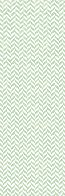 Store intérieur Chevrons verts