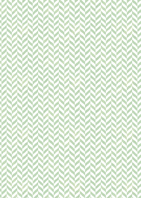 Store intérieur Chevrons verts