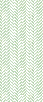 Store intérieur Chevrons verts