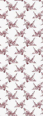 Store enrouleur Cygnes en origami