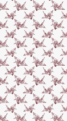 Store enrouleur Cygnes en origami