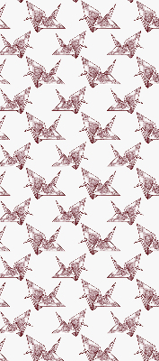 Store enrouleur Cygnes en origami