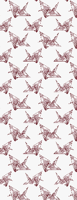 Store enrouleur Cygnes en origami