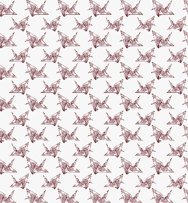 Store enrouleur Cygnes en origami