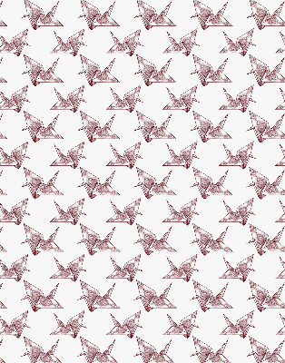 Store enrouleur Cygnes en origami
