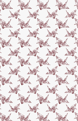Store enrouleur Cygnes en origami