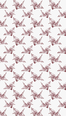 Store enrouleur Cygnes en origami