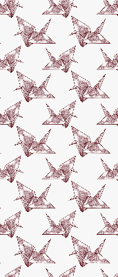 Store enrouleur Cygnes en origami