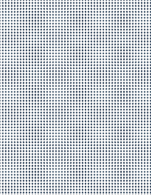 Store intérieur Ovales noirs