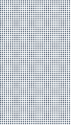 Store intérieur Ovales noirs