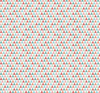 Store enrouleur Triangles colorés