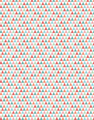 Store enrouleur Triangles colorés