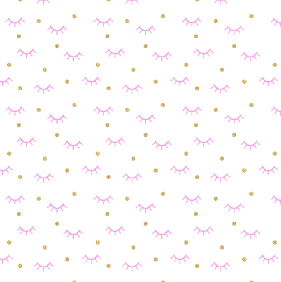 Store intérieur Sourcils et points dessinés