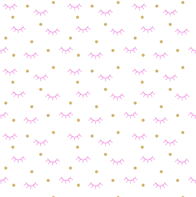 Store intérieur Sourcils et points dessinés