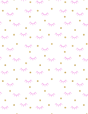 Store intérieur Sourcils et points dessinés