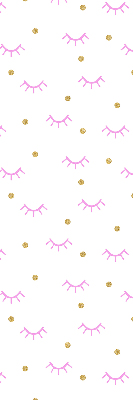 Store intérieur Sourcils et points dessinés